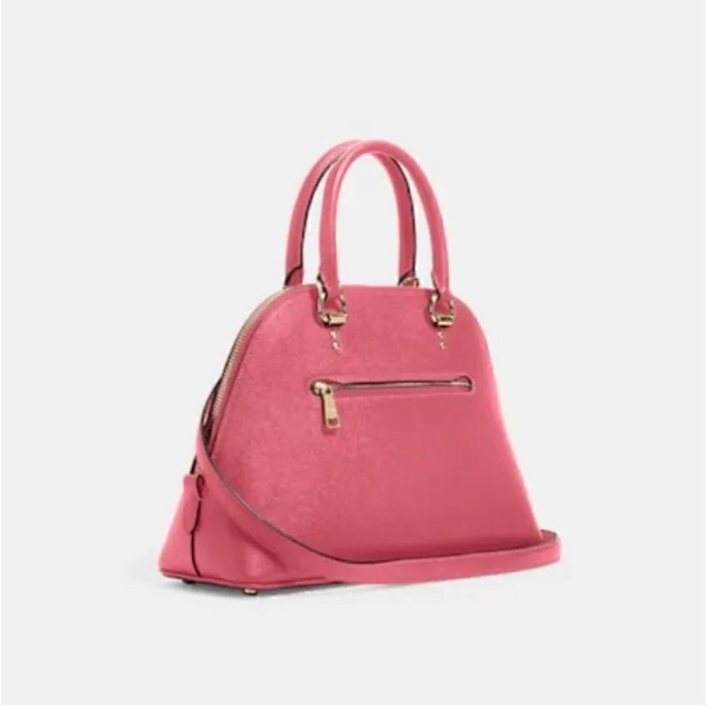 🔥🎁NWT! Coach Katy Satchel Handbag Watermelon Msrp:$350.00 - Picture 3 of 4